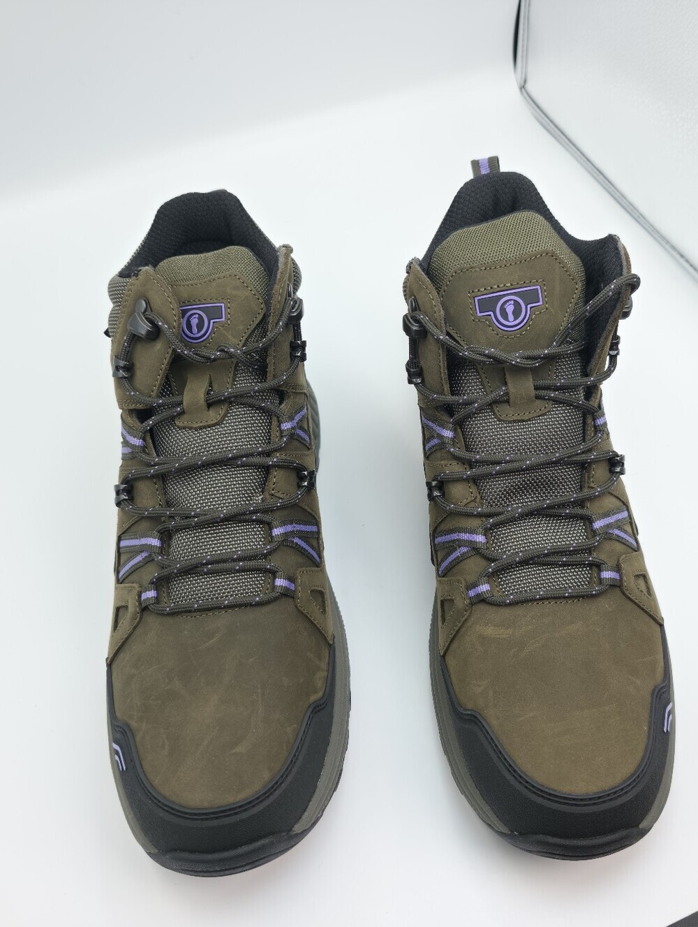 Orthofeet Dakota Women's Waterproof Hiking Boots Olive Brown Size 12 - Picture 12 of 12